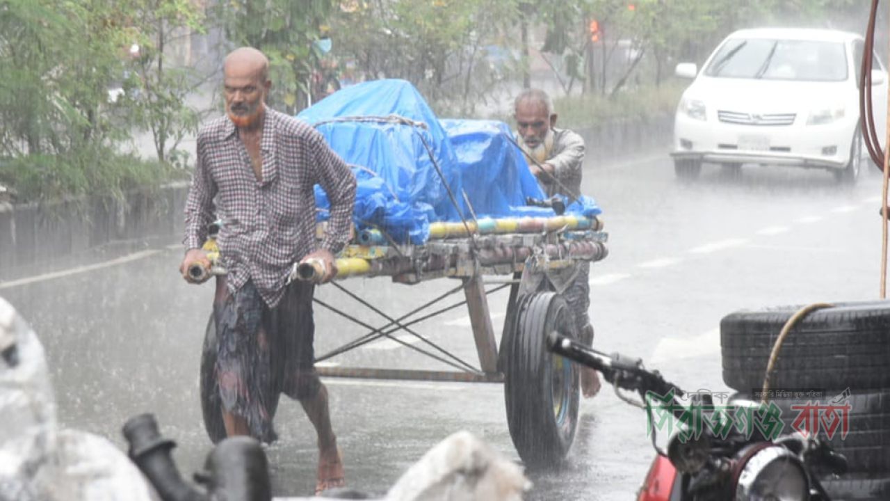 রাজধানীতে স্বস্তির বৃষ্টি