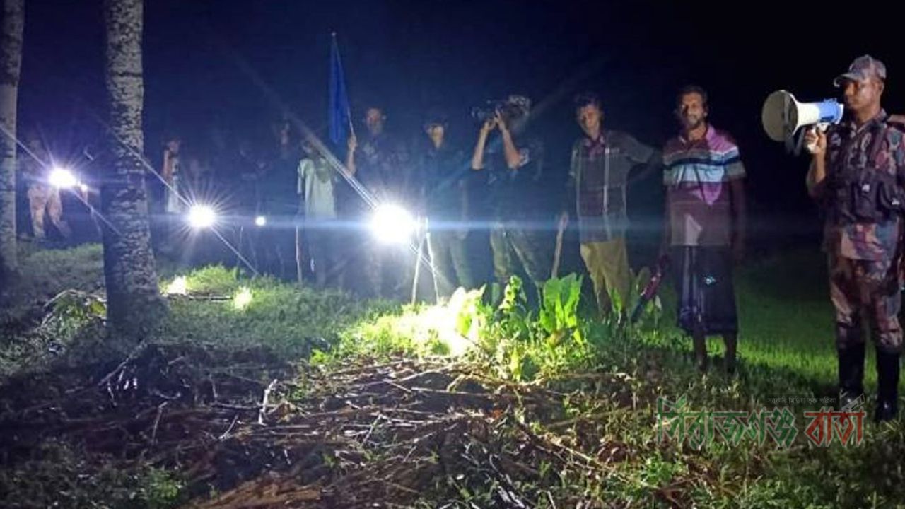 দর্শনা সীমান্ত দিয়ে ১১ বাংলাভাষীকে পুশইনের চেষ্টা, প্রতিহত করল বিজিবি