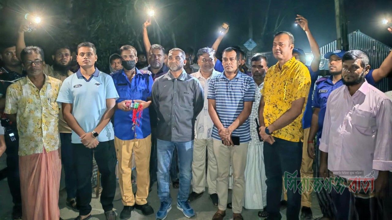 সিরাজগঞ্জে গরু চুরি ও ডাকাতি প্রতিরোধে  ২৫০টি বাঁশকল স্থাপন